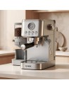 Máquina de café semiautomática com moedor de 20bar cromado | Jocca