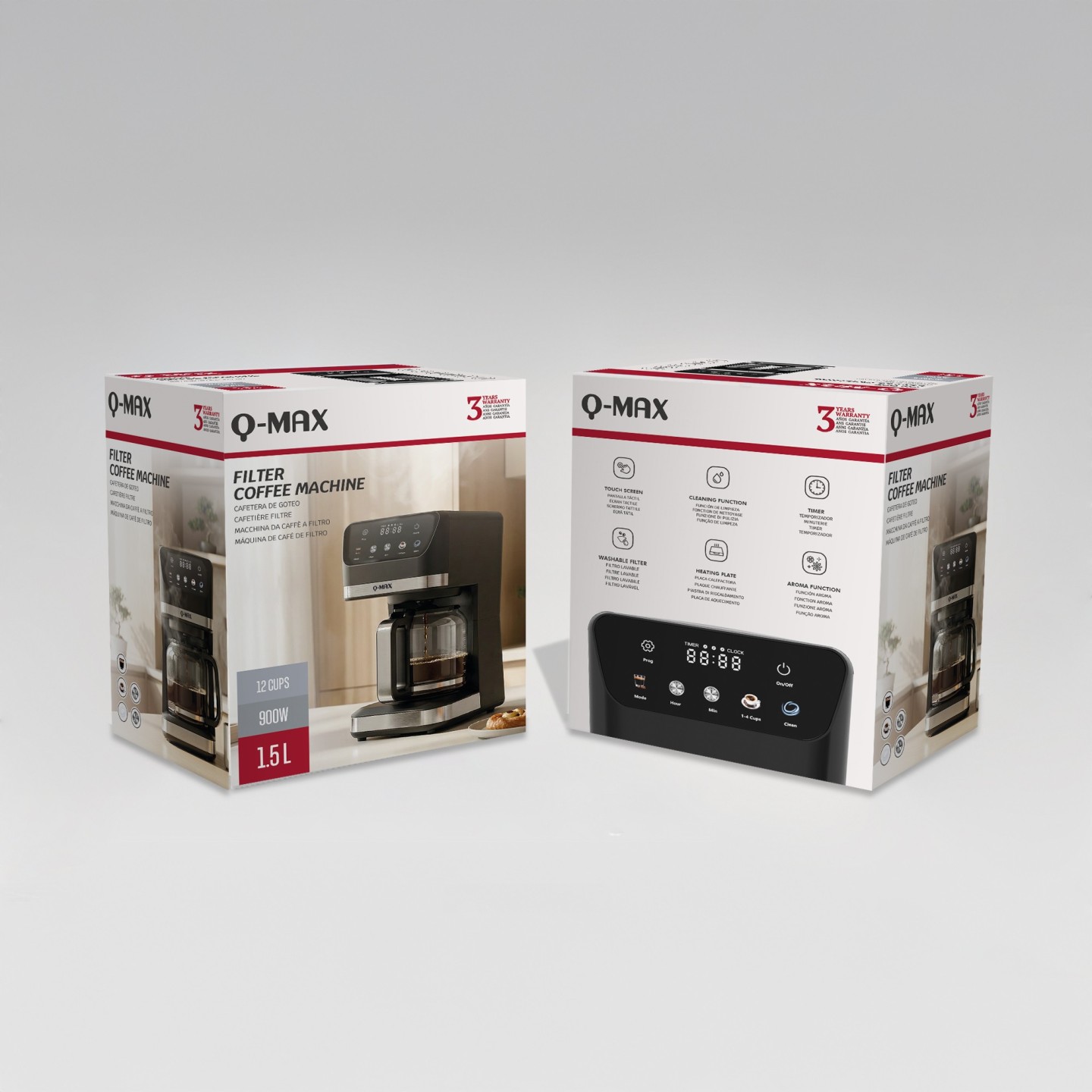 Caffè Digital Digital programmabile Max | Jocca