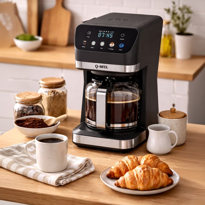 Cafetera de Goteo Digital Programable Qmax | Jocca