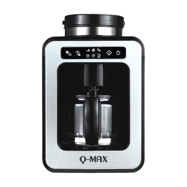 Tropfende Kaffeemaschine mit Mühle für 4 Tassen qmax | Jocca