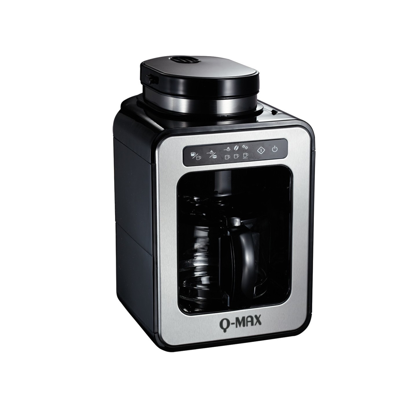 Máquina de café pingando com moedor para 4 xícaras qmax | Jocca