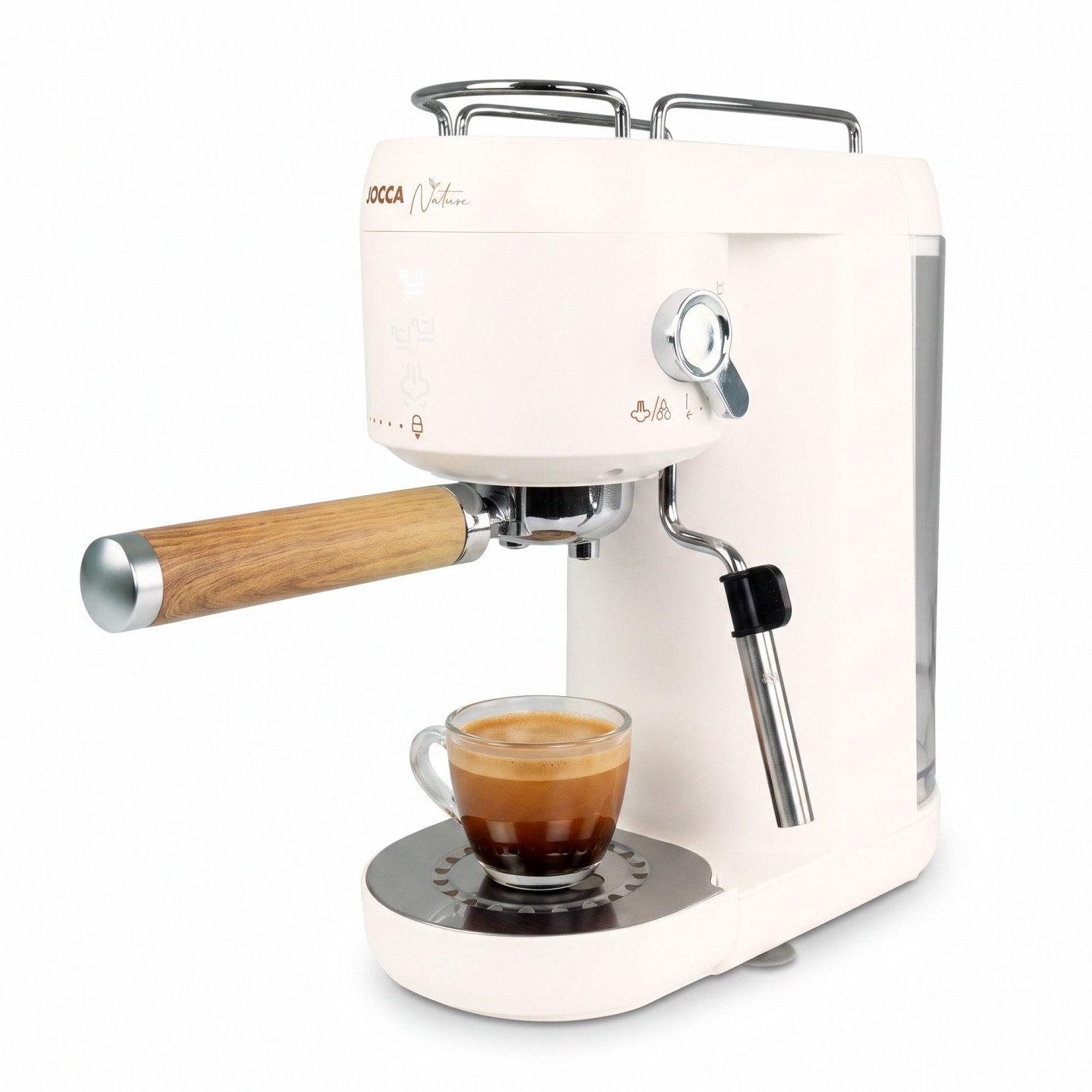 Express-Kaffeemaschine 20 Bars mit Verdampfer und Becher Heizung Jocca