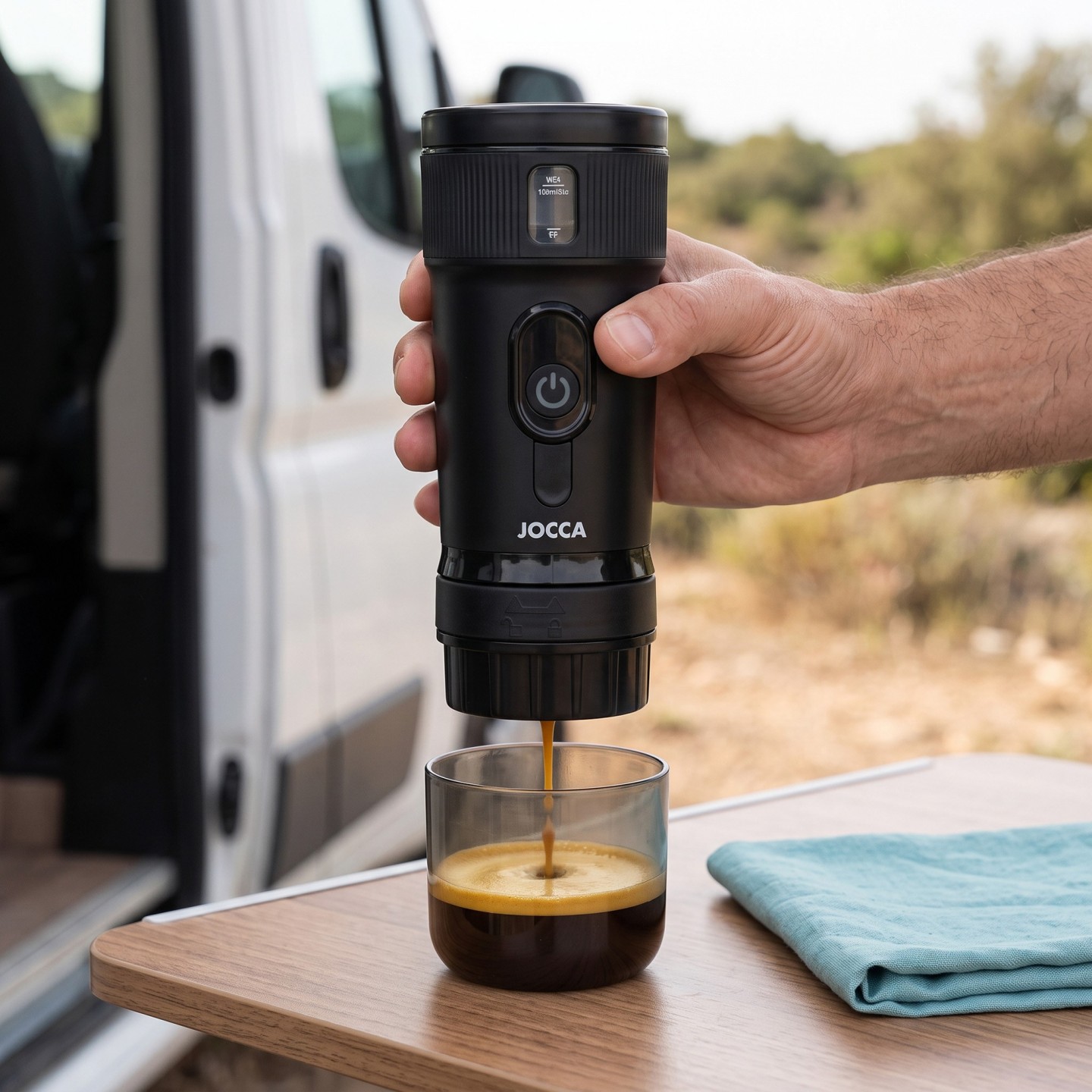 Cafetera Portátil 3 en 1 para Cápsulas y Café Molido | JOCCA