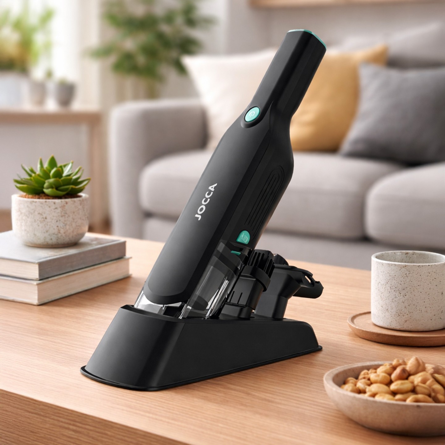 Aspirador de mano inalámbrico compacto con 8 kPa | JOCCA