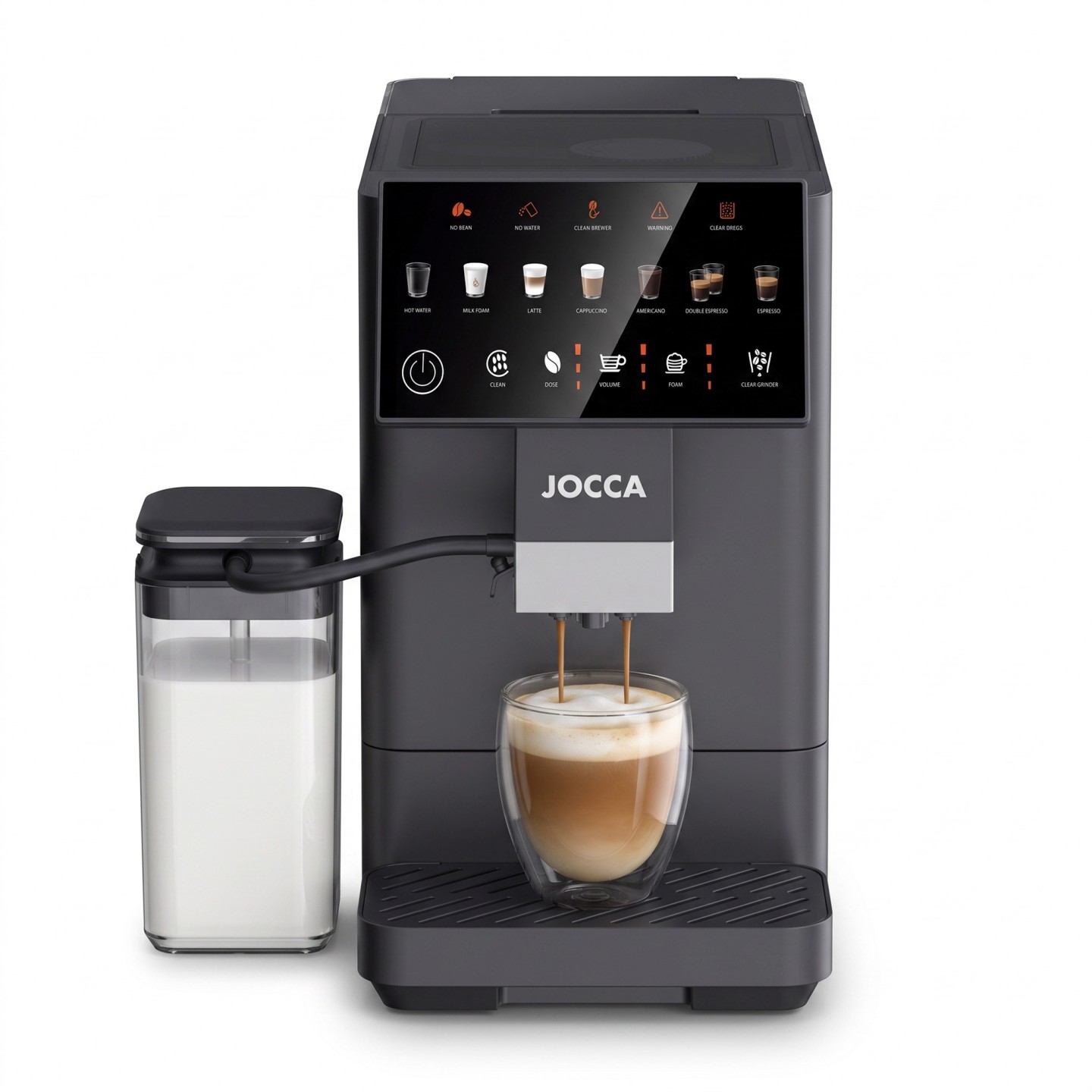 Superautomatic coffee machine with milk tank | Jocca