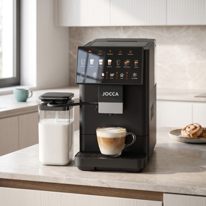 Macchina da caffè SuperAutomatica con serbatoio di latte | Jocca
