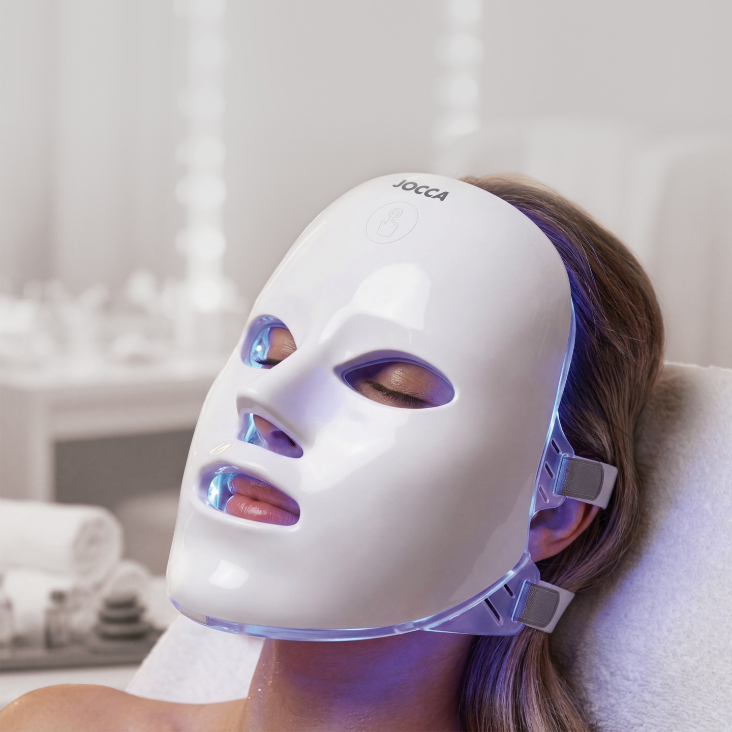Masque LED facial 7 couleurs et 8 modes | Jocca