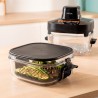 Friggitrice in vetro con 2 cuvettes 4L + 6L | Jocca