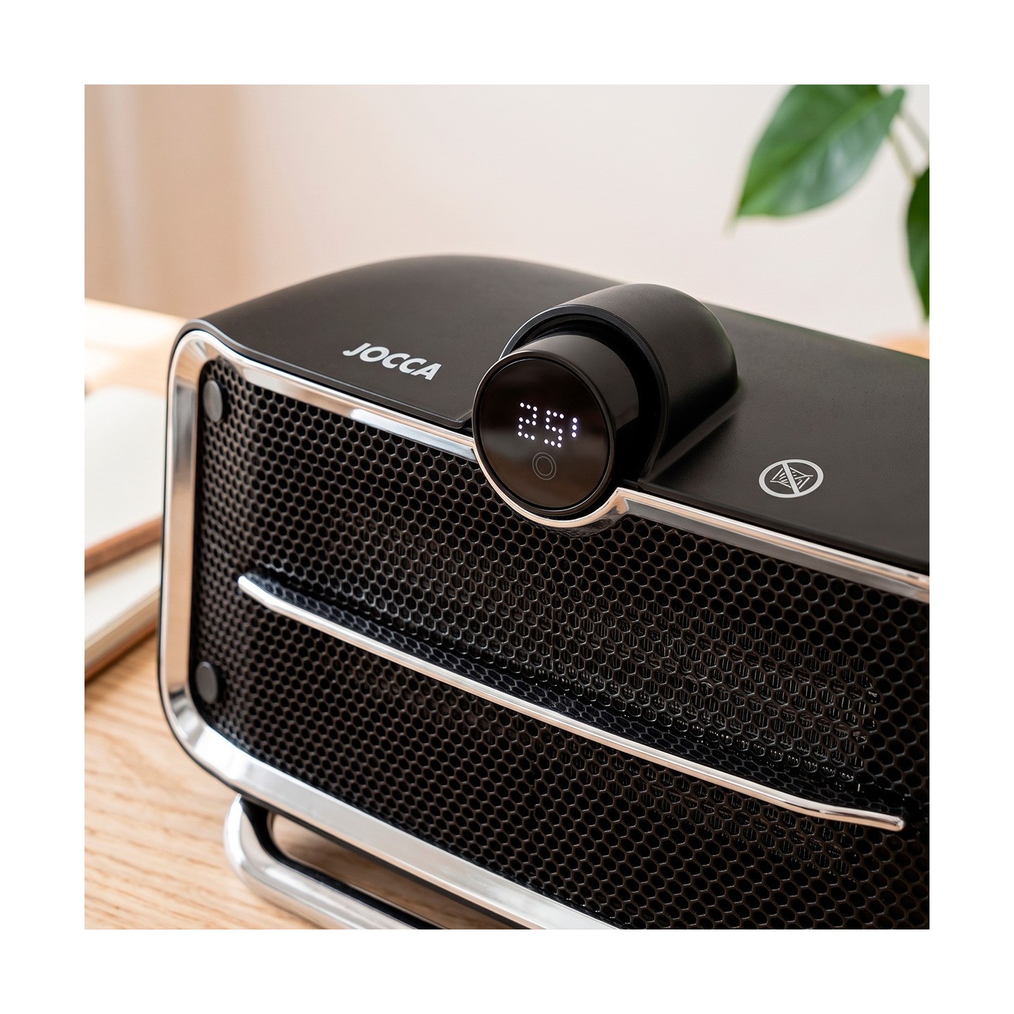 CALEFACTOR PTC DIGITAL 2000 W CON MANDO A DISTANCIA Y TEMPORIZADOR