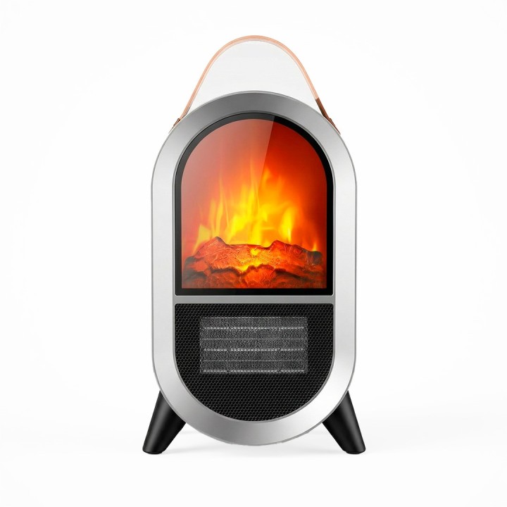 Efeito de lareira de aquecedor de cerâmica 1500W