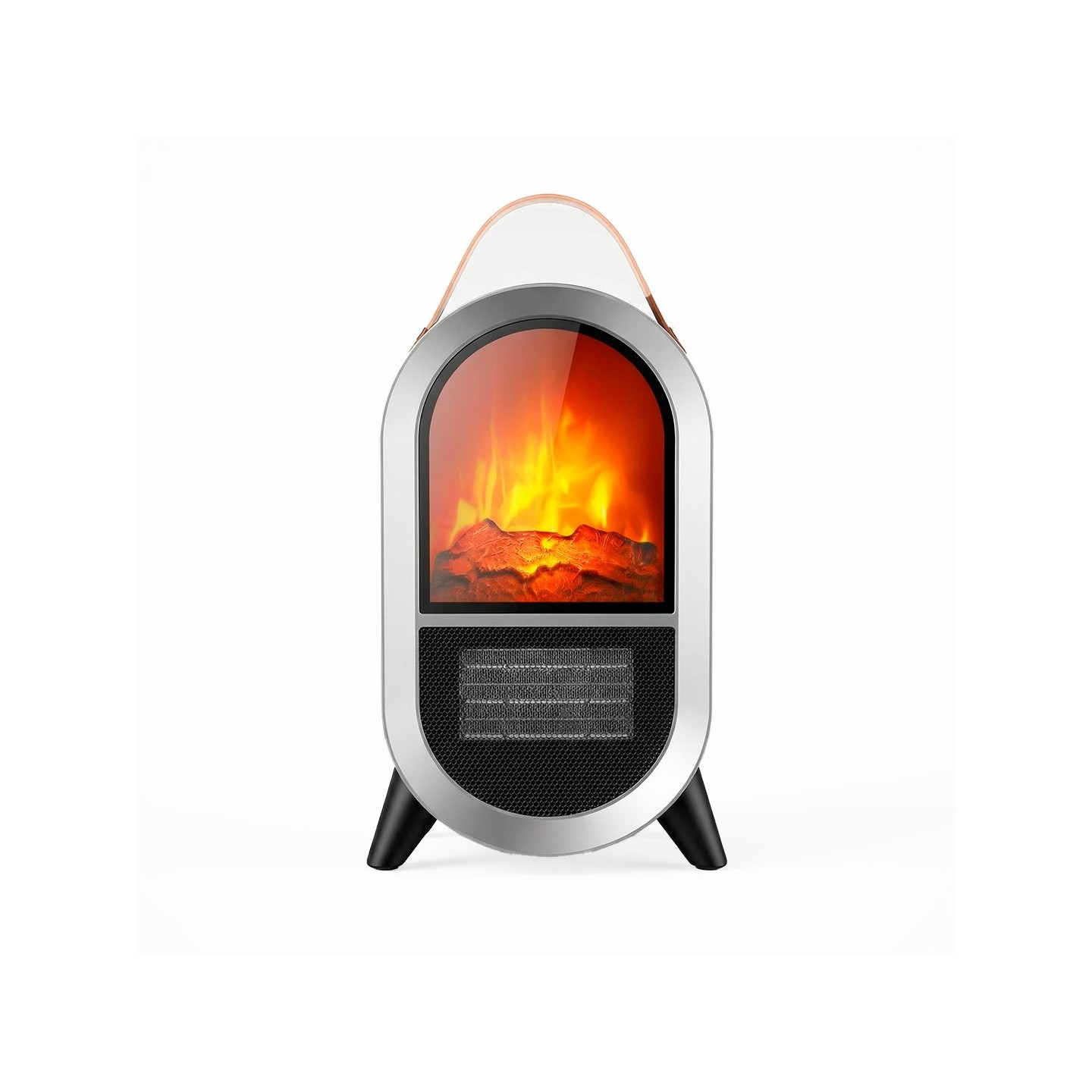 Calefactor Cerámico Chimenea 1500W Con Efecto Llama | Jocca