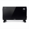 CONVECTOR ELÉCTRICO DE VIDRIO TEMPLADO 2000 W CON MANDO A DISTANCIA