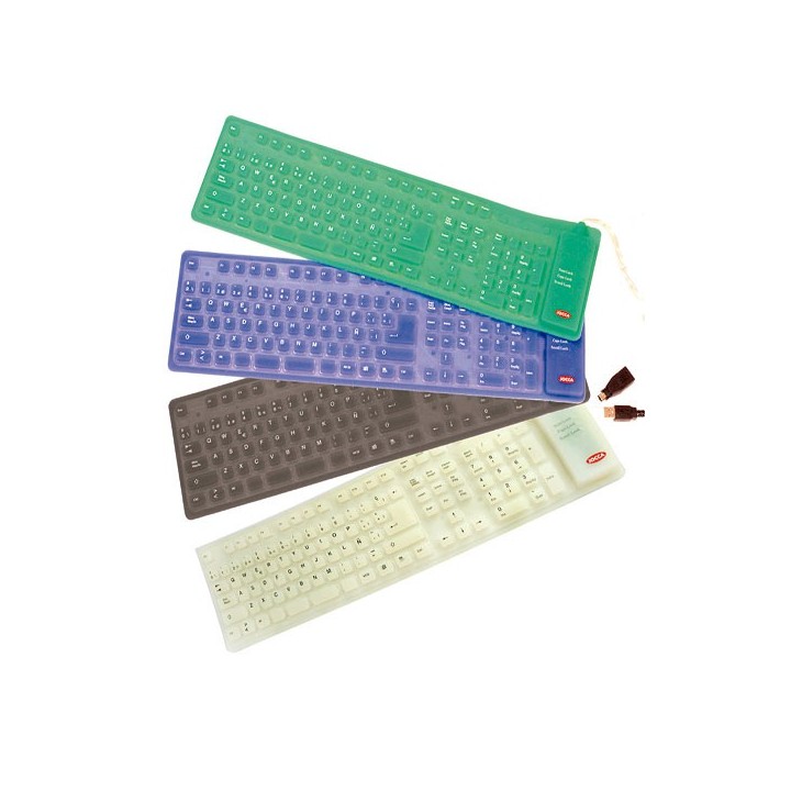 Teclado flexible para ordenador