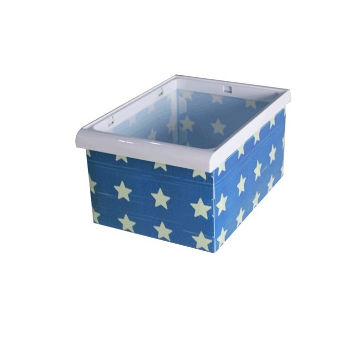 CESTAS APILABLES JOCCA ESTAMPADO DE ESTRELLAS