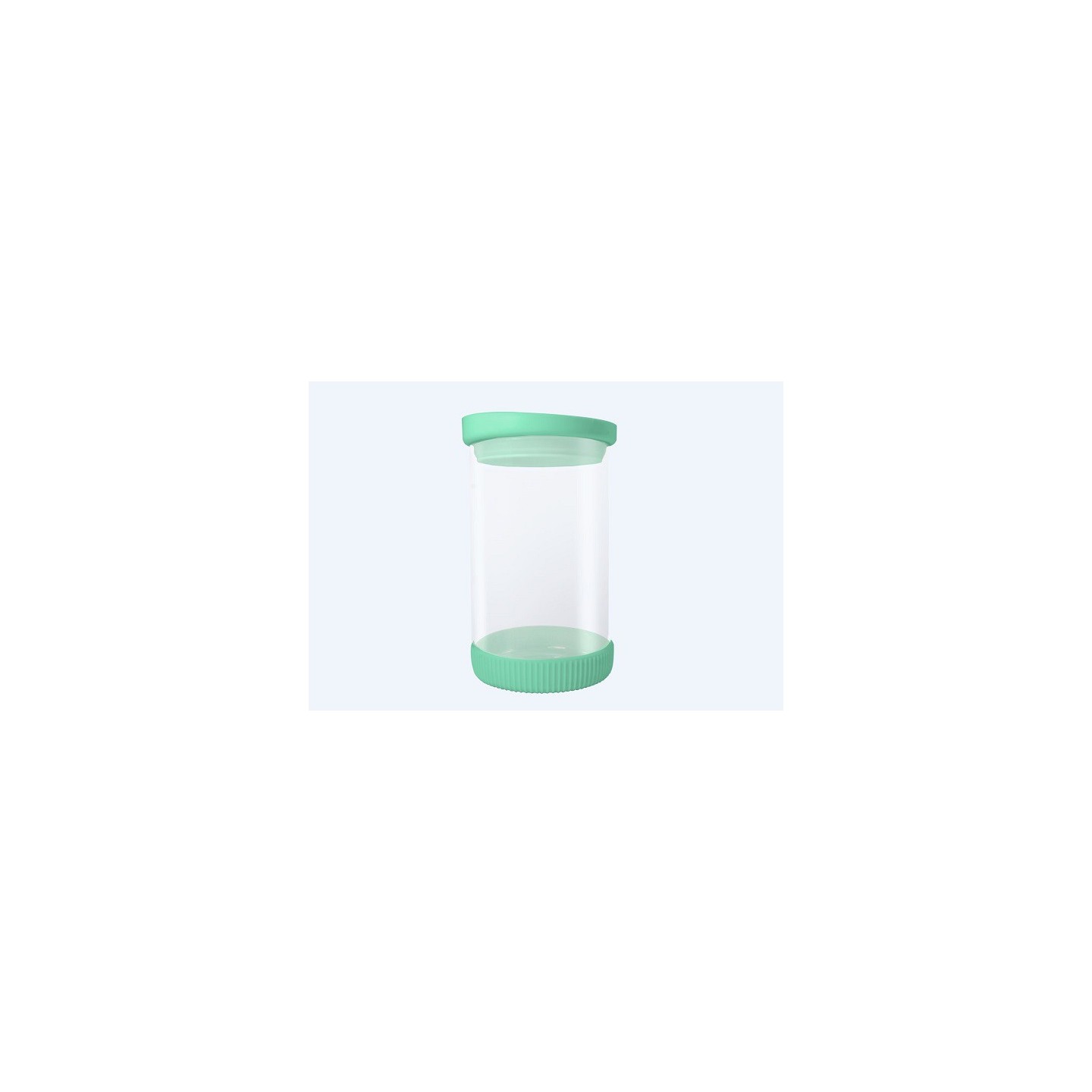 BOTE DE CRISTAL CON SILICONA - 810ml - VARIOS DISEÑOS