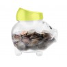HUCHA DIGITAL CERDITO VERDE EN CAJA BLANCA