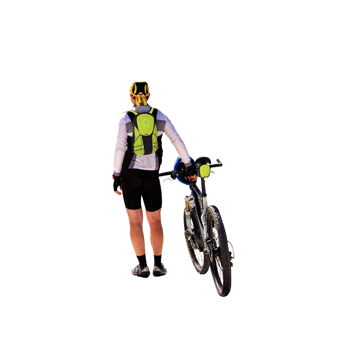 SACOCHE DE SELLE DE VÉLO AVEC CLIGNOTANT