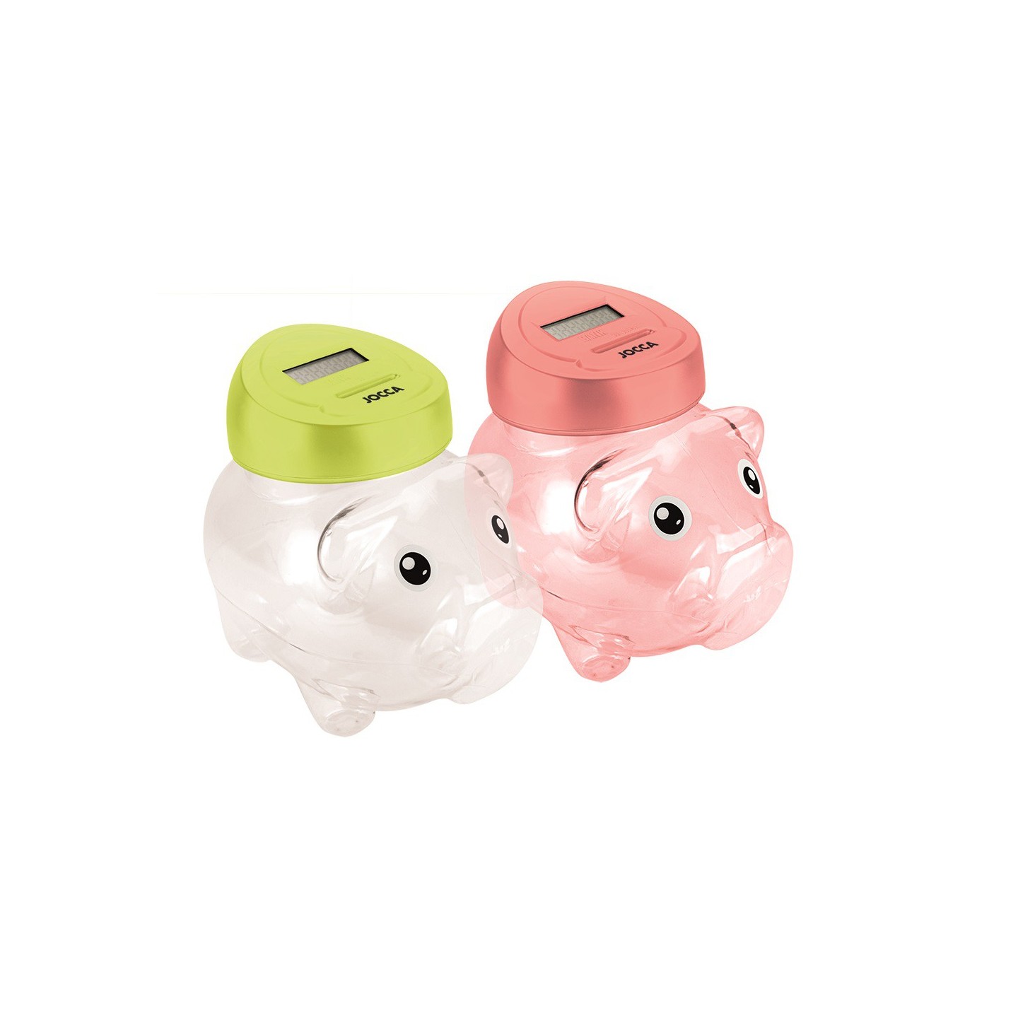 HUCHA DIGITAL CERDITO VERDE EN CAJA BLANCA