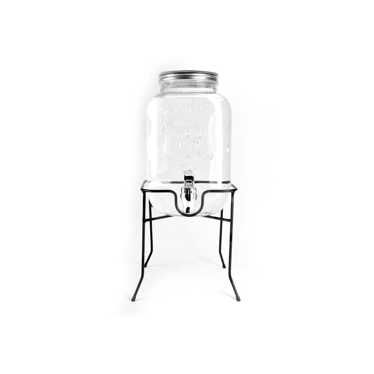 DISPENSADOR DE BEBIDAS CON SOPORTE 