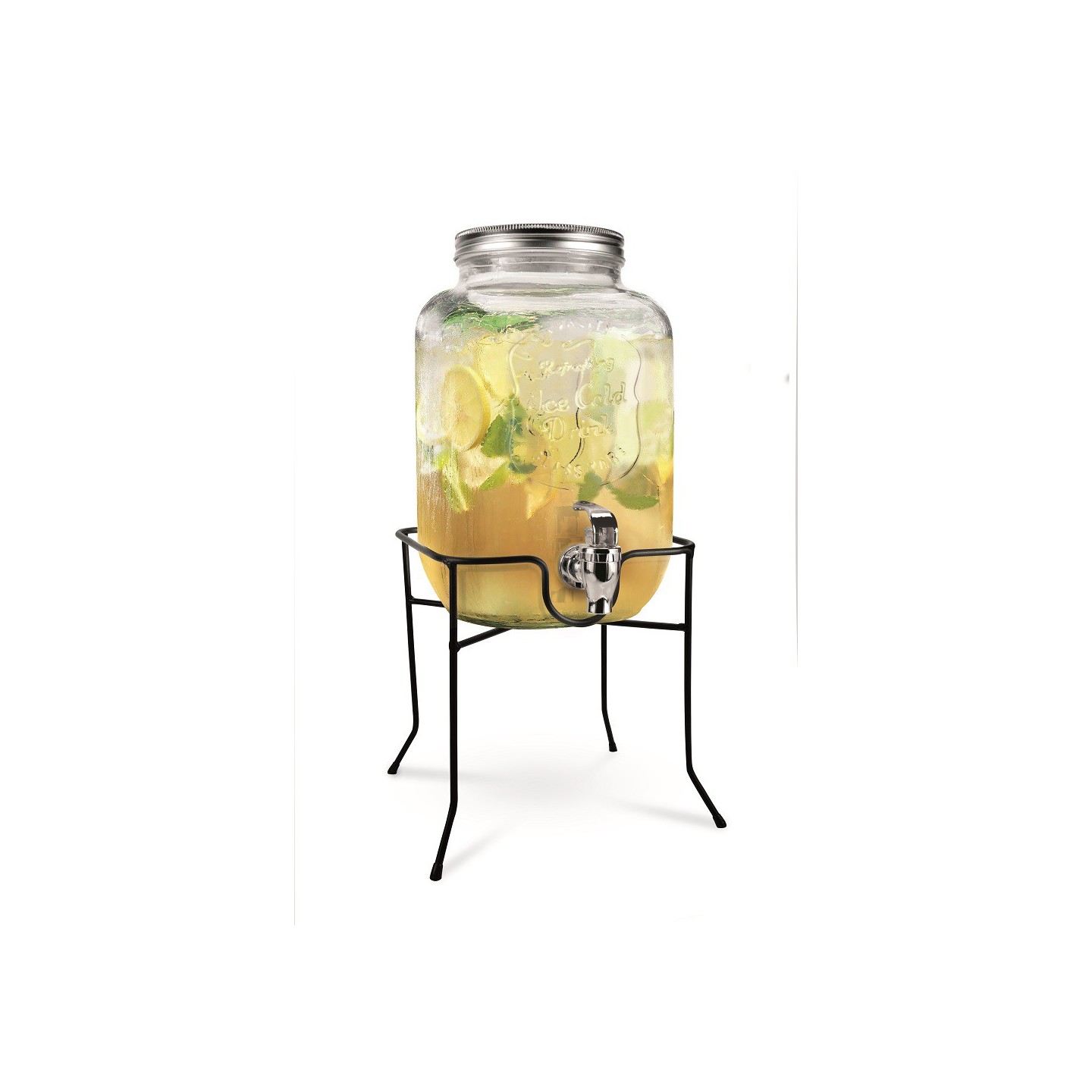 DISPENSADOR DE BEBIDAS CON SOPORTE 