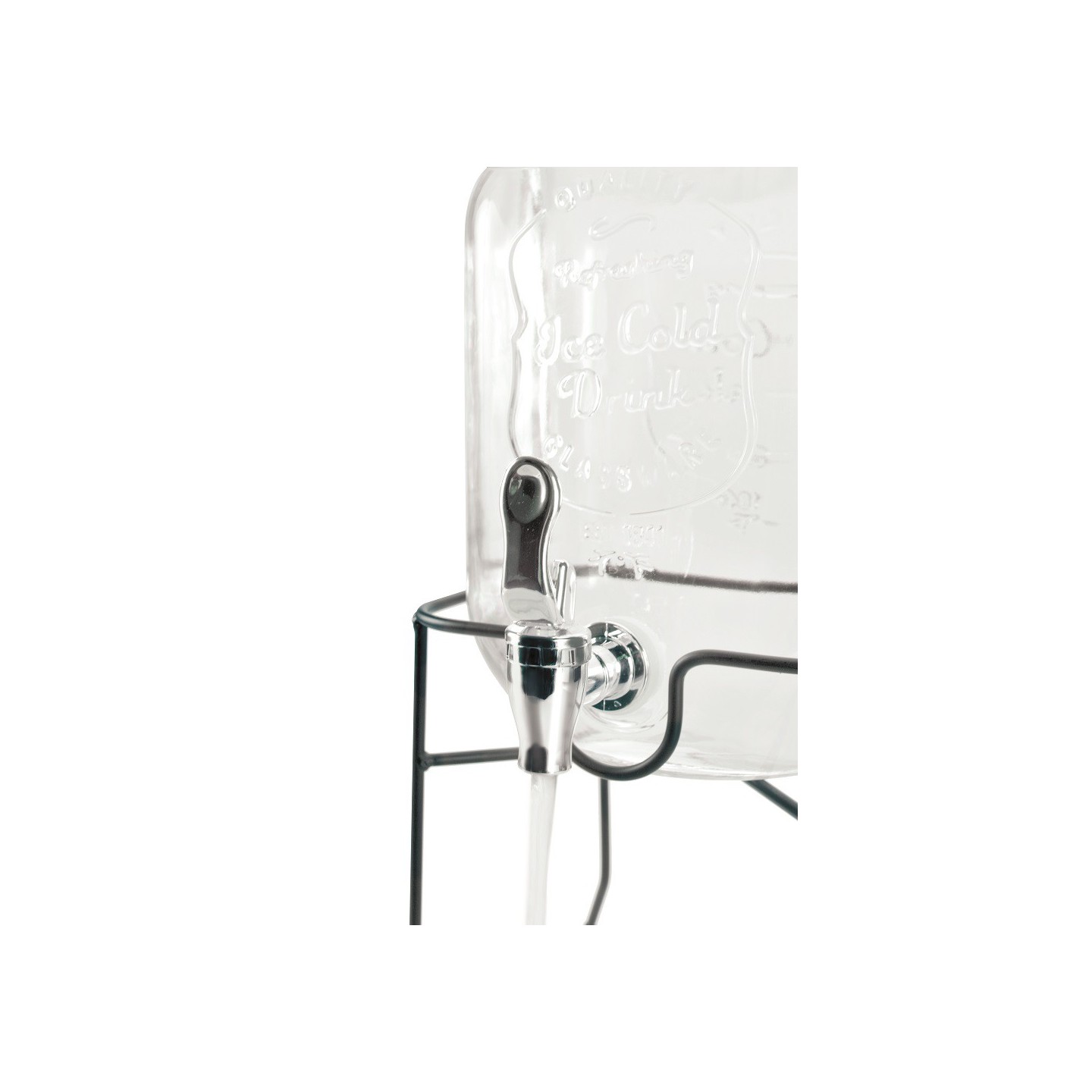 DISPENSADOR DE BEBIDAS CON SOPORTE 