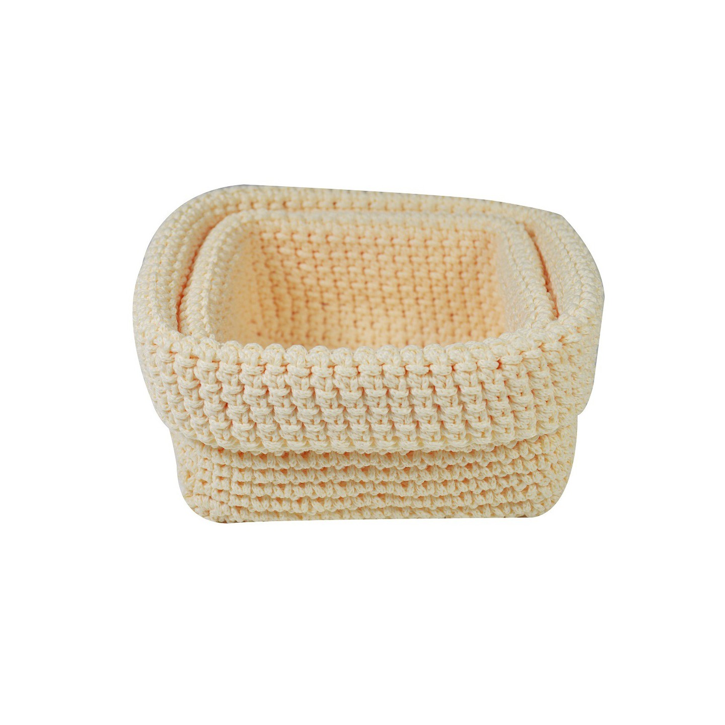 CESTA DE CROCHET - COLORES SURTIDOS