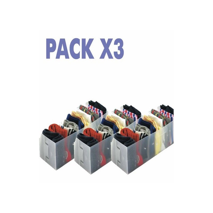 ▷ Organizadores de cajones Jocca pack de 3 unidades.