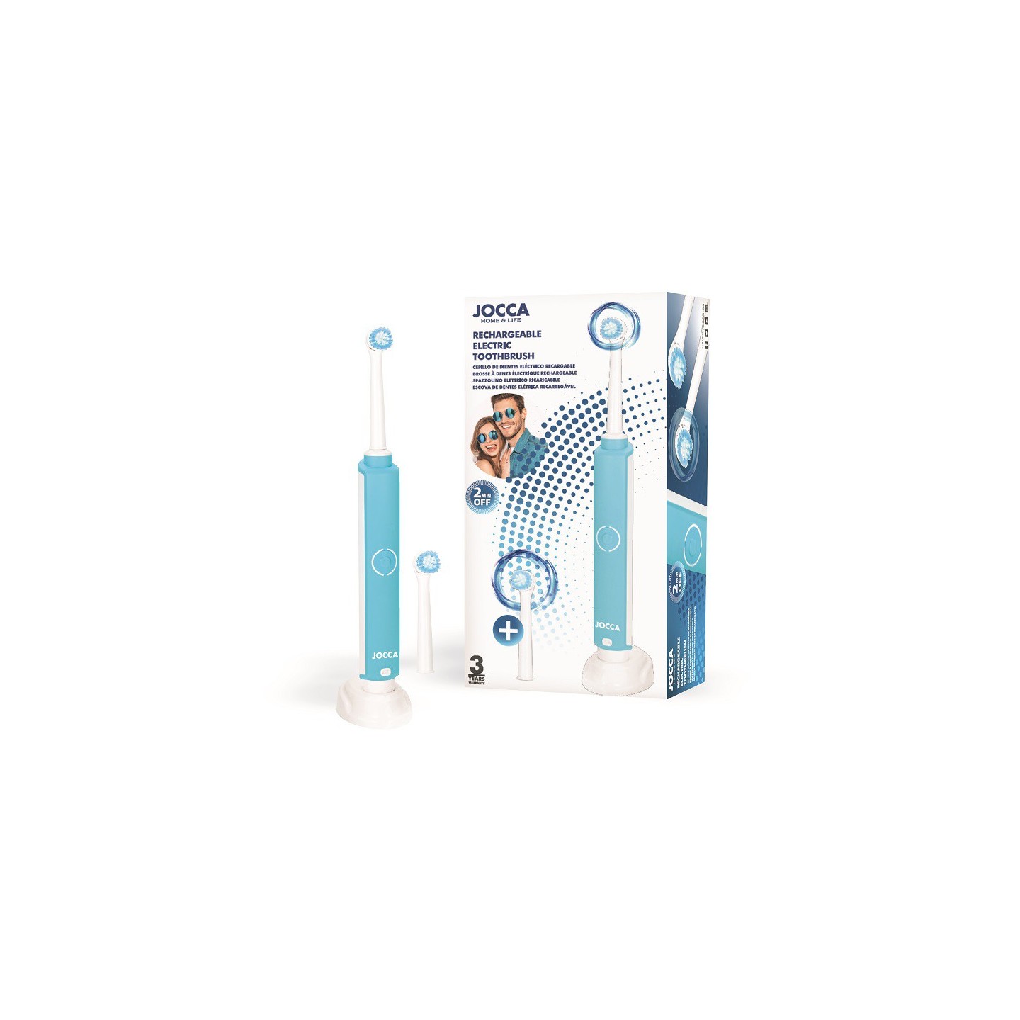 CEPILLO DE DIENTES ELECTRICO CON CABEZ
