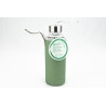 BOTELLA DE CRISTAL CON FUNDA DE NEOPRENO