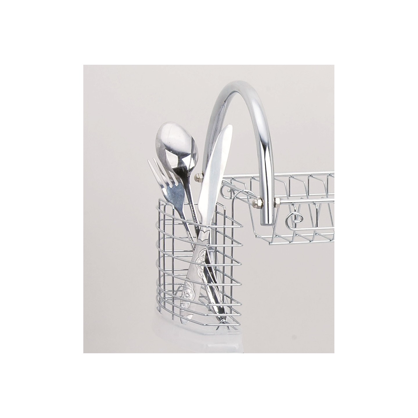 ▷ Chromed runner for worktops Jocca