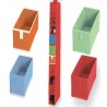 SHOE CABINET WITH 10 COMPARTMENTS TNT RED