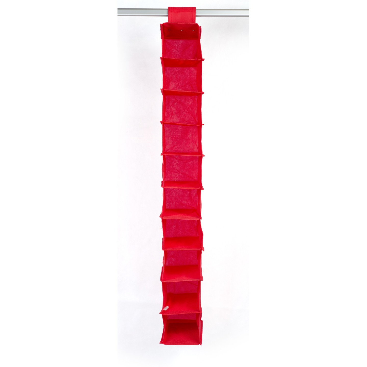 ZAPATERO 10 HUECOS TNT ROJO