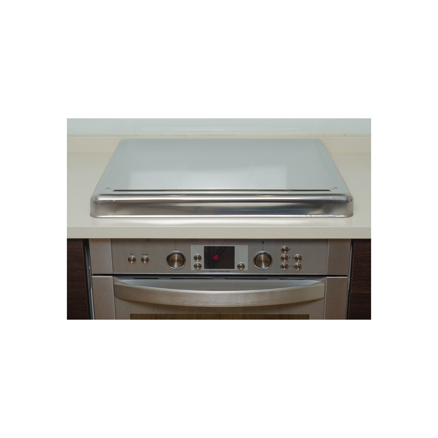 Cover Universal Steel Stainless Steel for Gas, Housing and Induction JOCCA