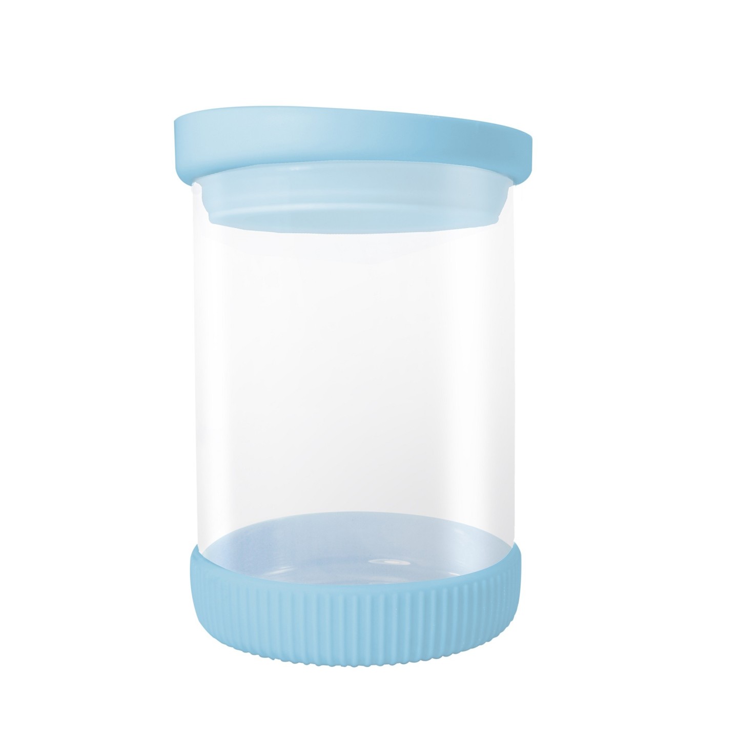 Ottavo Jocca di barche blu di vetro con silicone