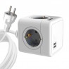 ▷ Cubo de enchufes con puerto USB de Jocca