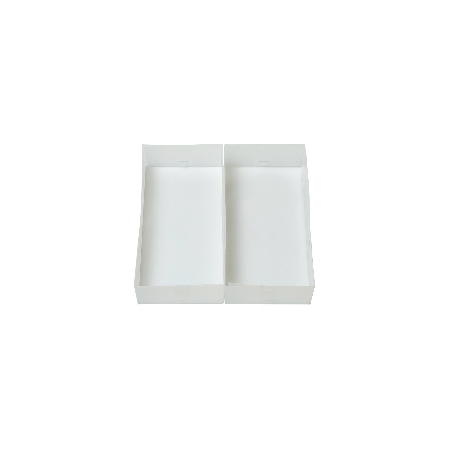 ▷ Set of four units of the drawer organizer Jocca