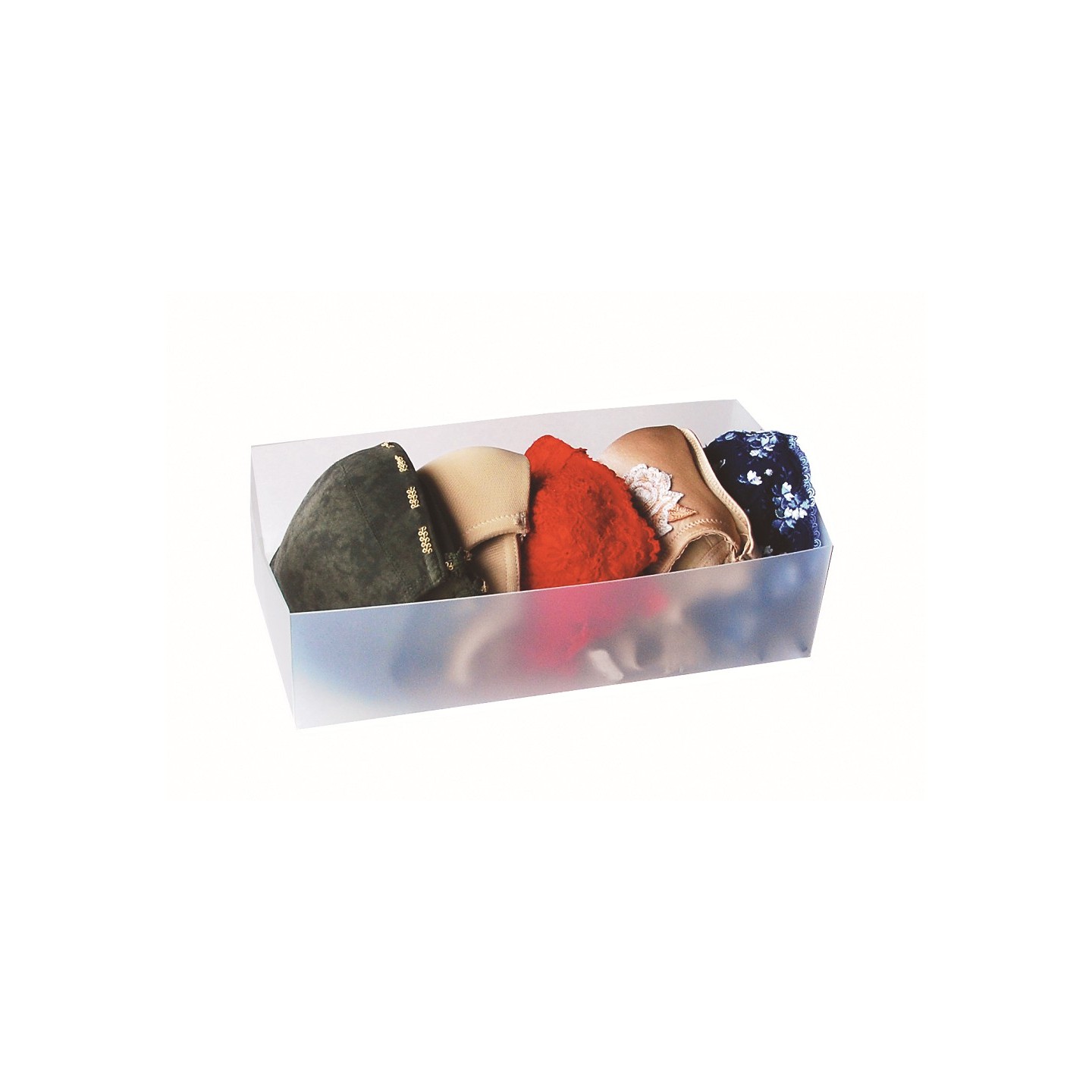 ▷ Set of four units of the drawer organizer Jocca