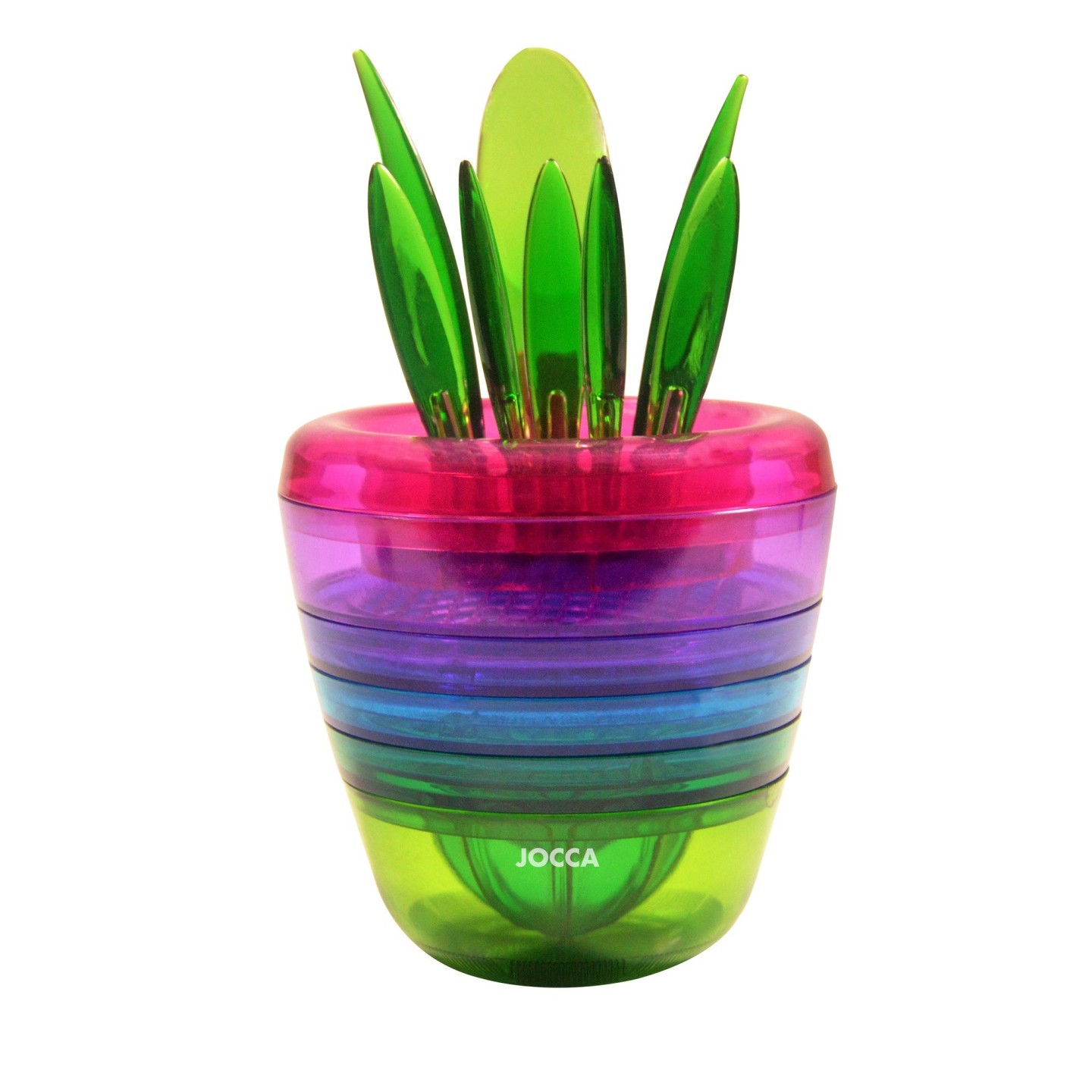 Set doppio di apparecchi multiuso 10 in 1 Jocca con diseño multicolore