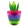Set doppio di apparecchi multiuso 10 in 1 Jocca con diseño multicolore