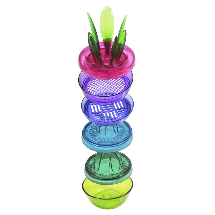 Double cuisine polyvalente 10 en 1 Jocca avec design multicolore