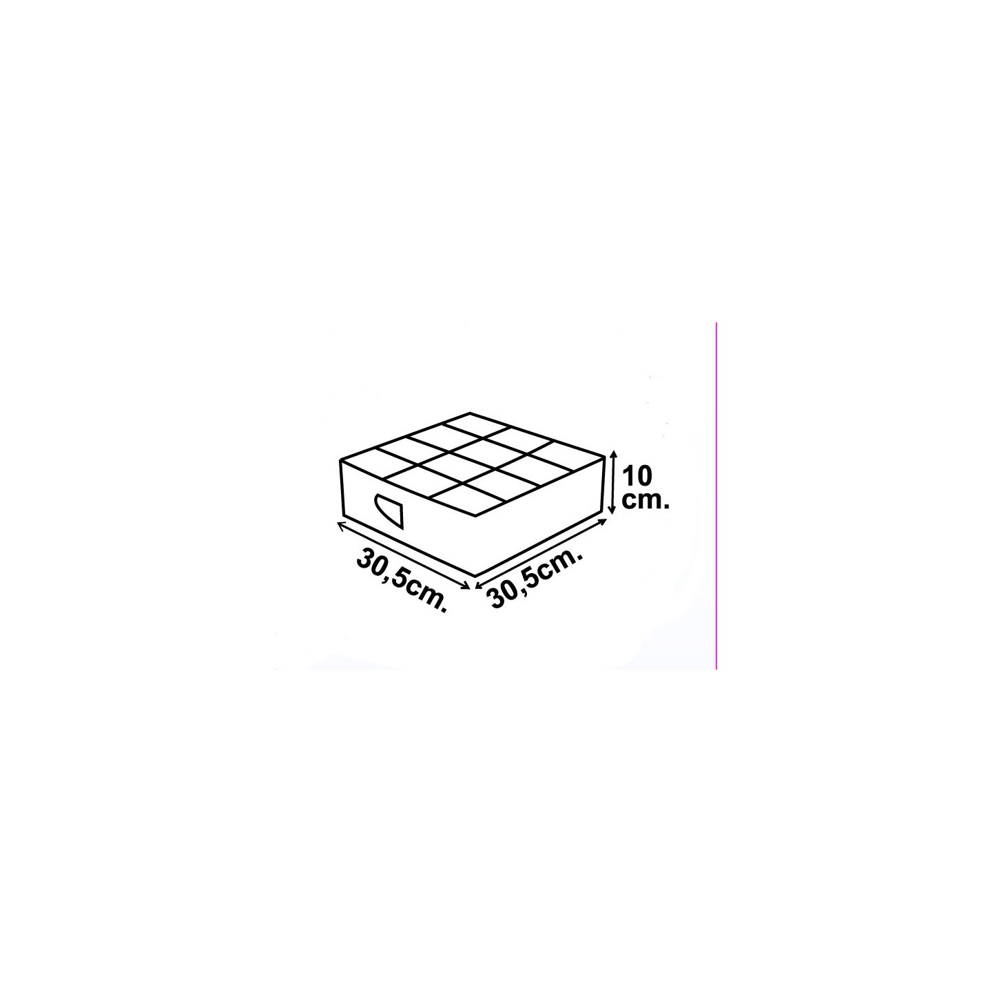 PACOTE DE 30 CAJONE ORGANIZERS