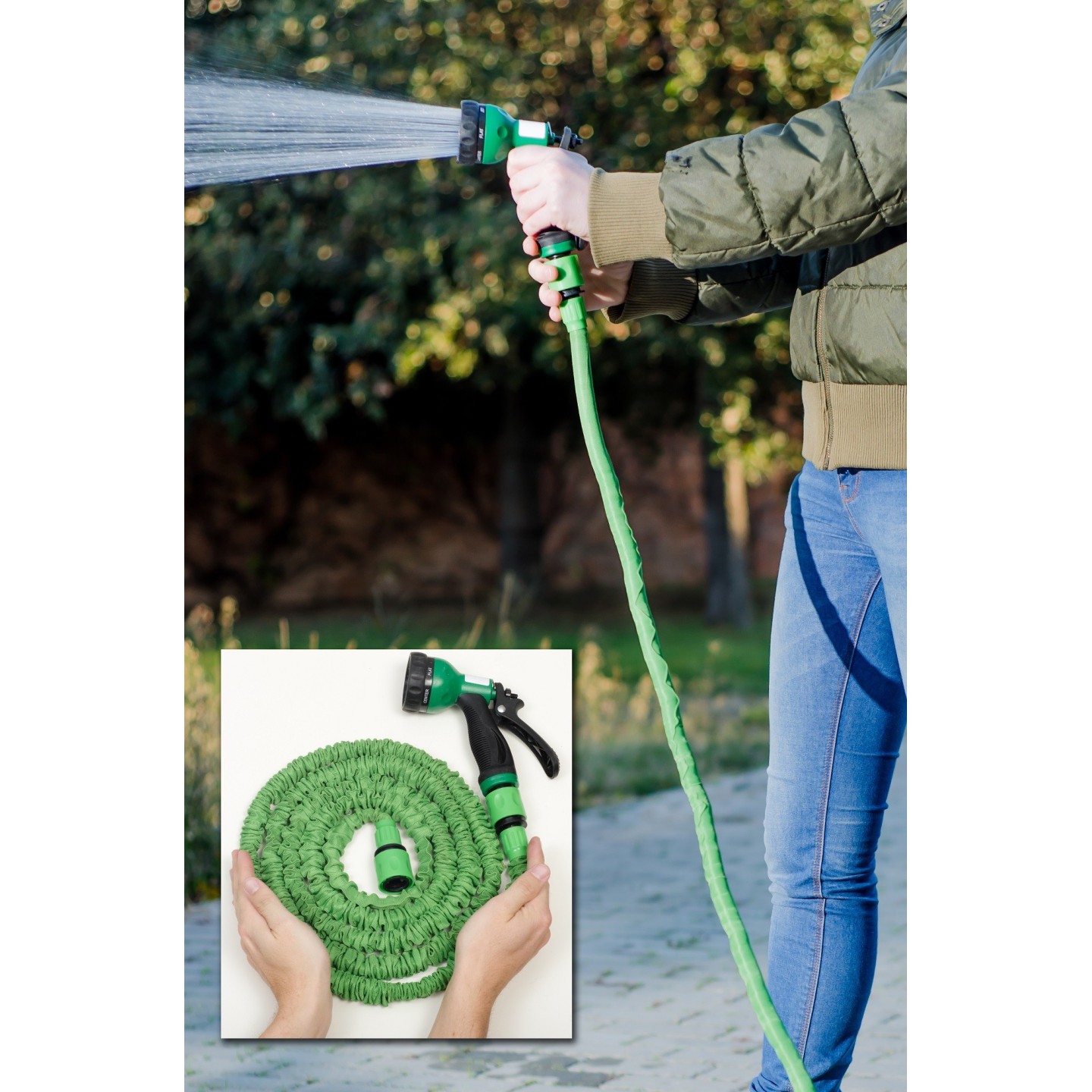▷ Extensible hose Jocca