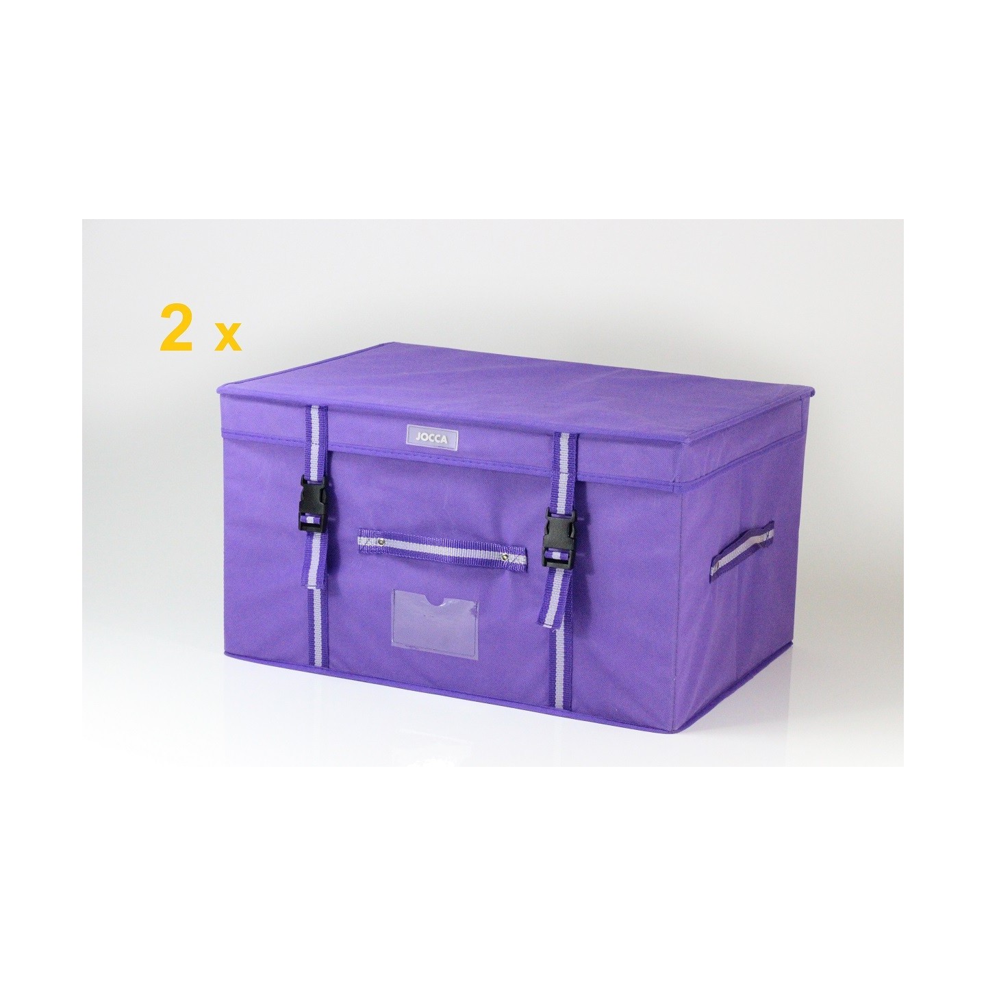 ▷ Set 2 trunks with bag saves space Jocca