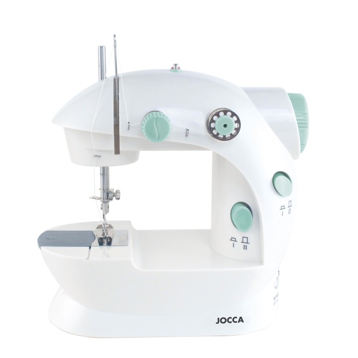 Máquina De Coser Portátil Con 48 Accesorios, Doble Puntada Y Funcionamiento Dual | JOCCA